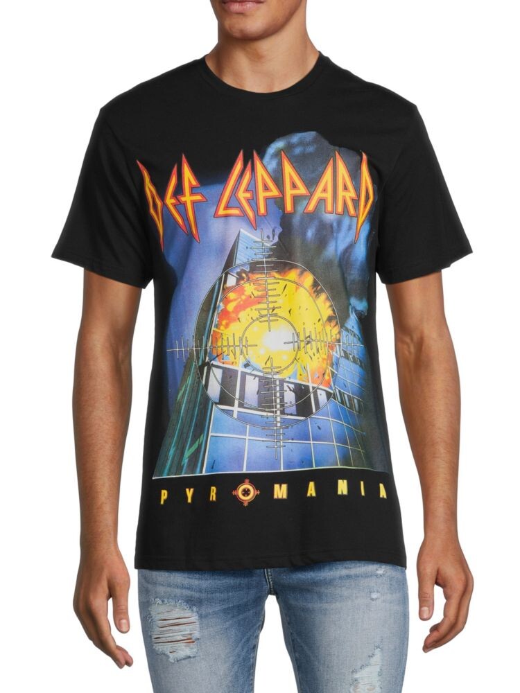 

Футболка с рисунком Def Leppard Reason, цвет Black Multicolor