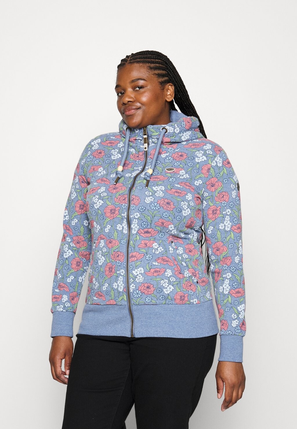 

Толстовка на молнии Ragwear Plus, синий