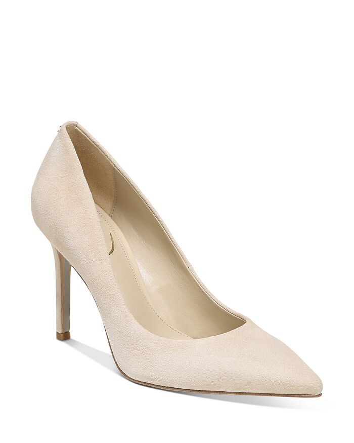 

Женские туфли-лодочки орехового цвета с острым носком Sam Edelman