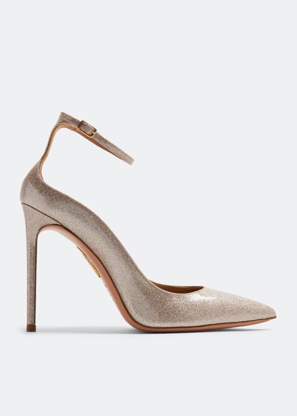 

Туфли Aquazzura Love Affair, металлик