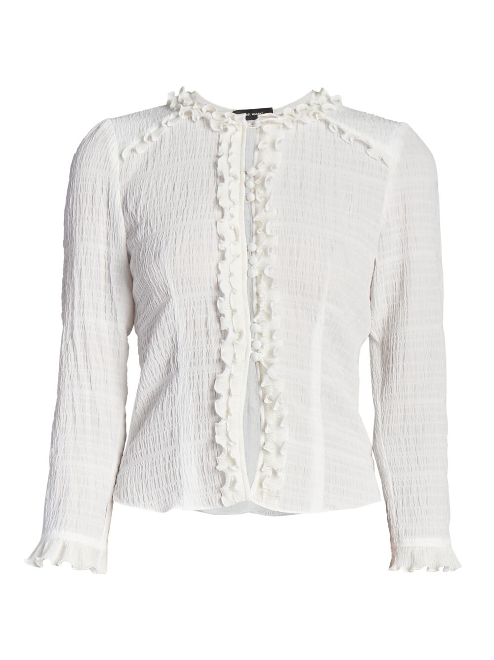 

Топ Georgia с оборками Isabel Marant, белый