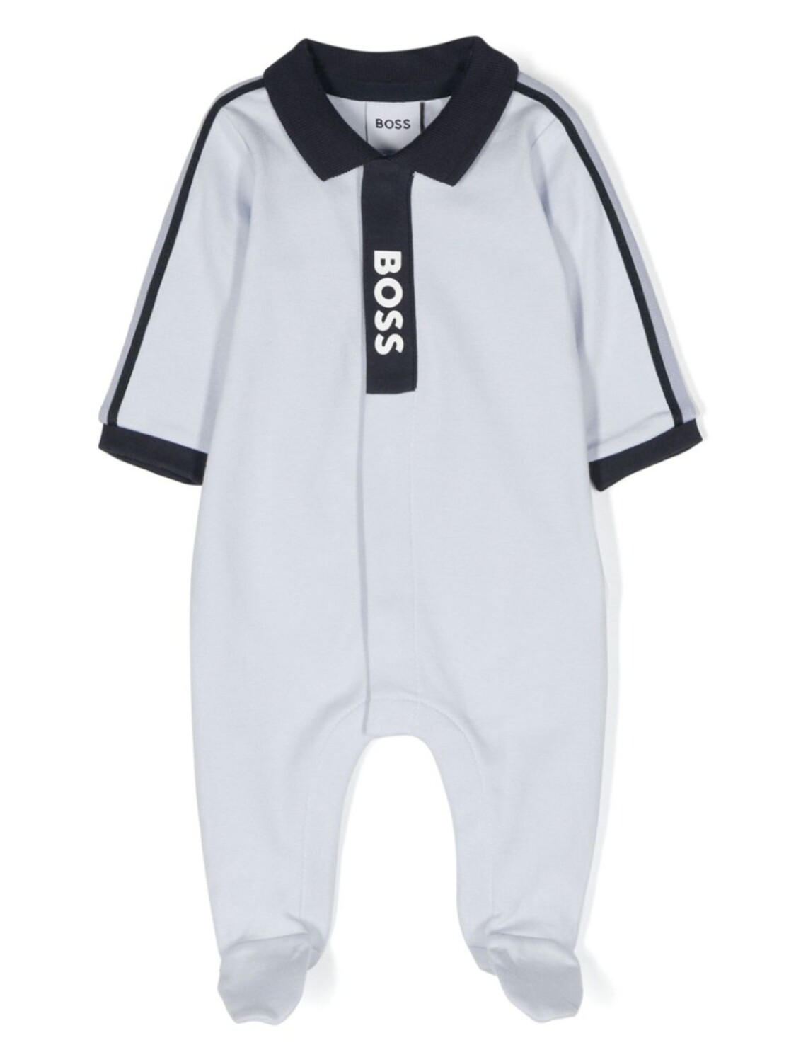 

BOSS Kidswear пижама с логотипом, синий
