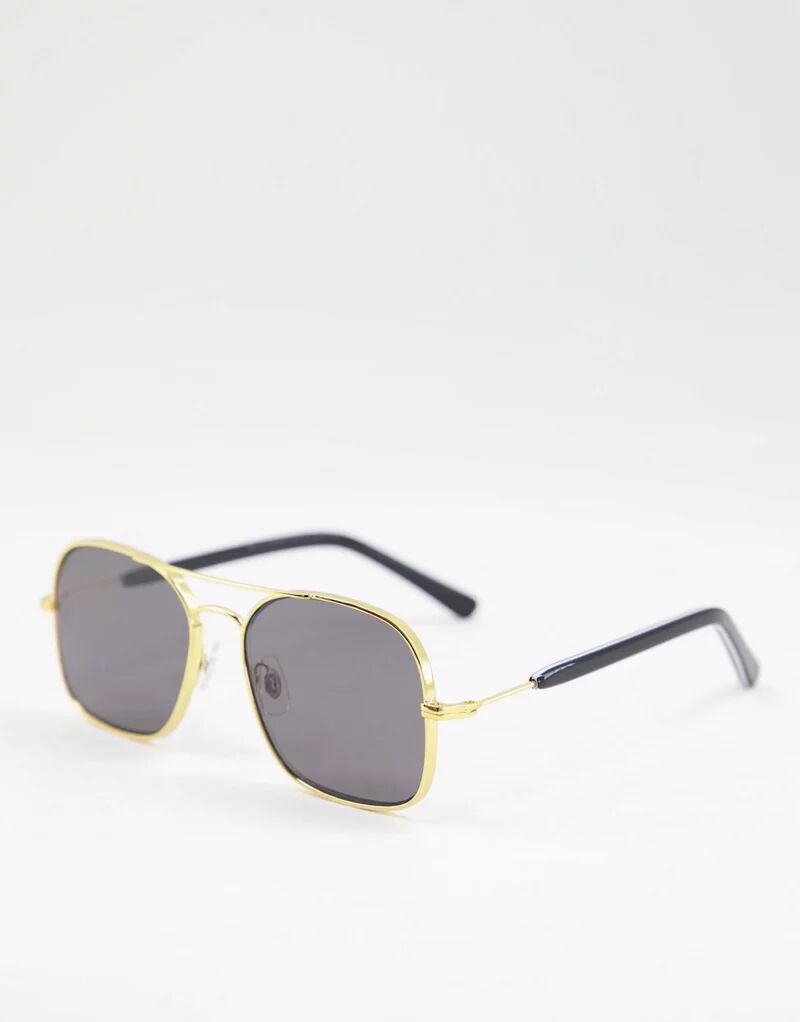 Золотистые солнцезащитные очки-авиаторы Spitfire Born to Lose цена и фото