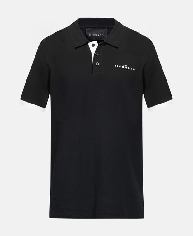 

Рубашка поло John Richmond, черный