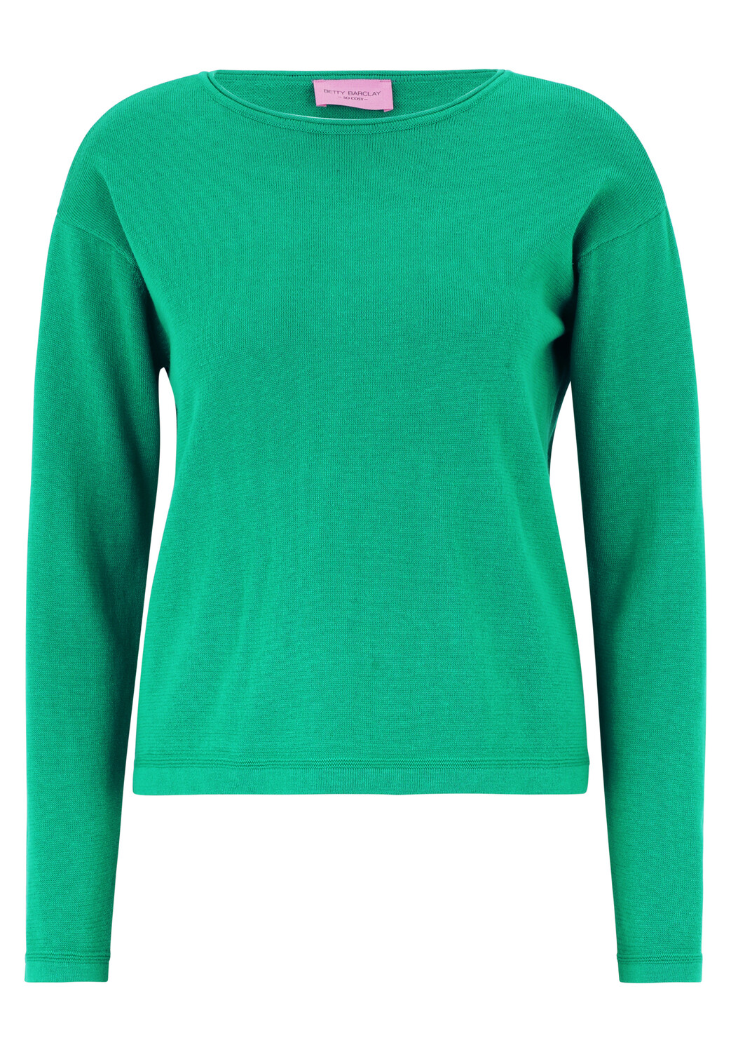 

Свитер Betty Barclay Basic Strick mit Rundhalsausschnitt, цвет Green Grass