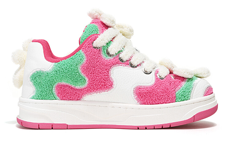 

Кроссовки для скейтбординга Flower Unisex Low-Top Red/Green Fy Spr