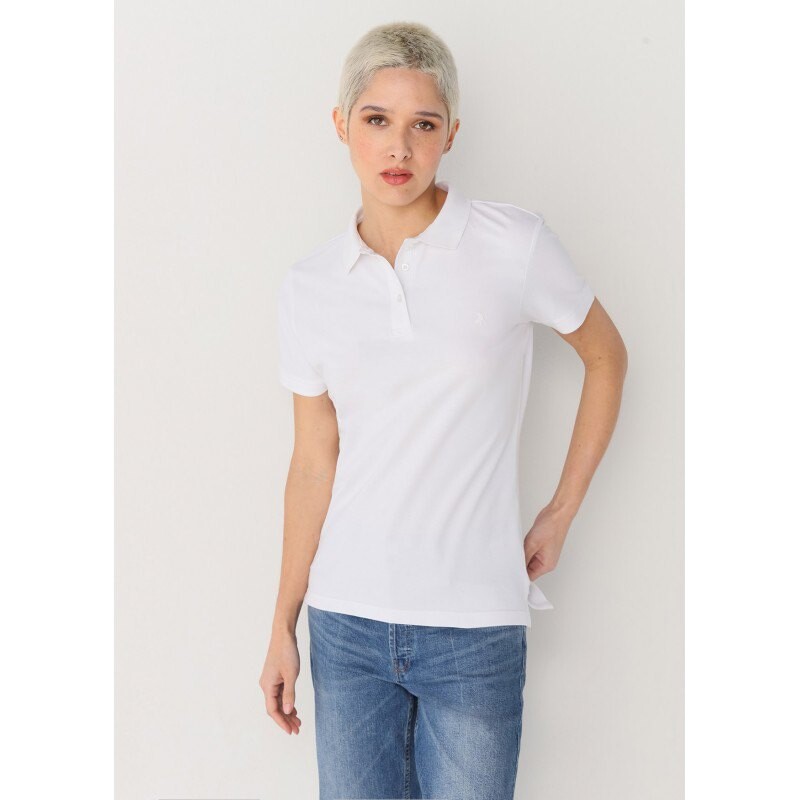 

Поло Lois Jeans 132946-48428-2095, белый
