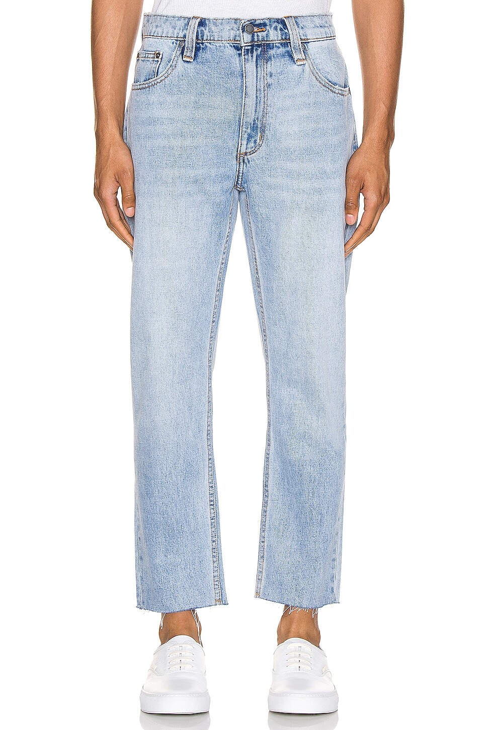 

Джинсы ROLLA'S Relaxo Chop Cropped, цвет Original Stone