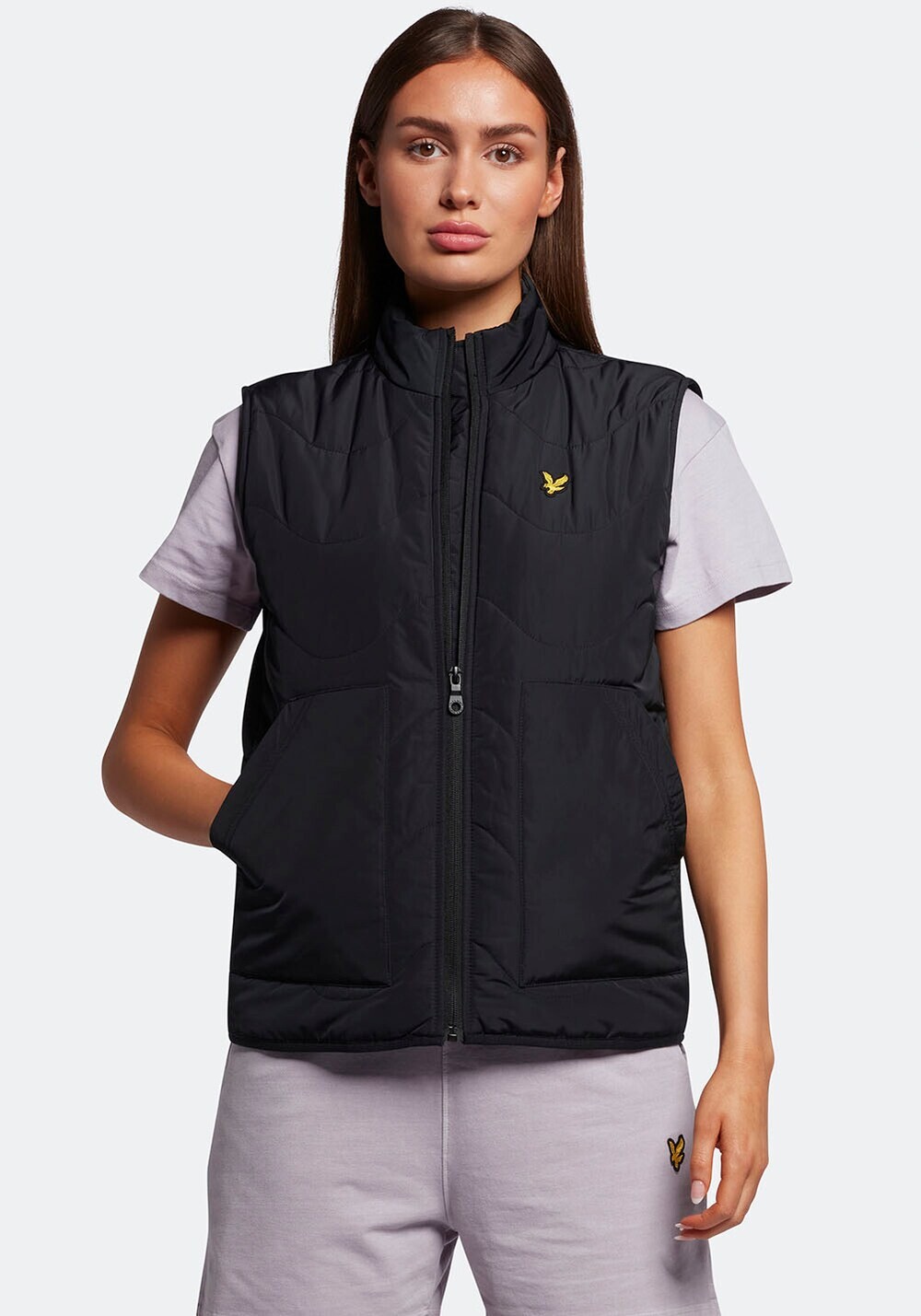 

Жилет Lyle & Scott, черный