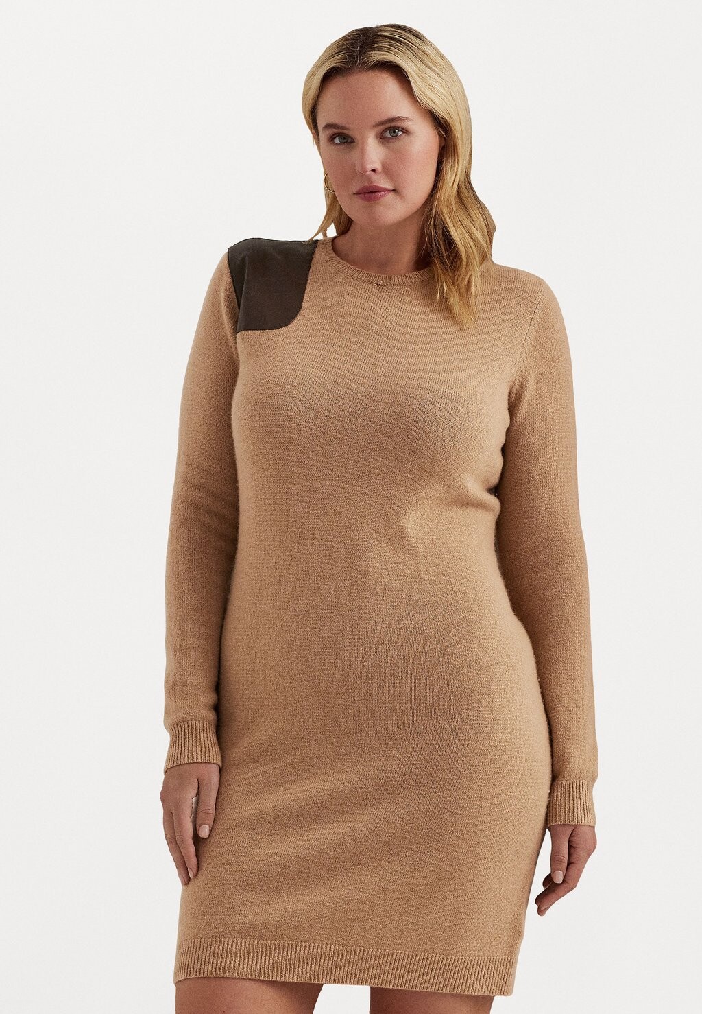 

Платье Lauren Ralph Lauren TAMIYA LONG SLEEVE DAY DRESS, цвет classic camel