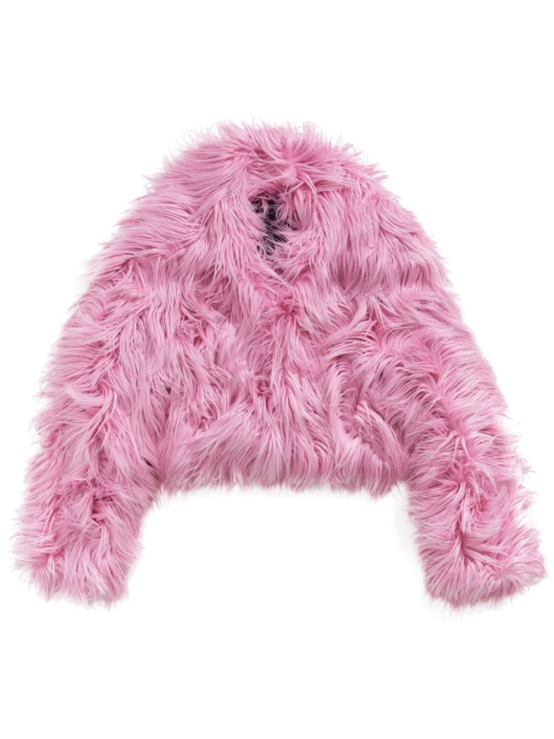 

Bimba y Lola куртка из искусственного меха большого размера, розовый