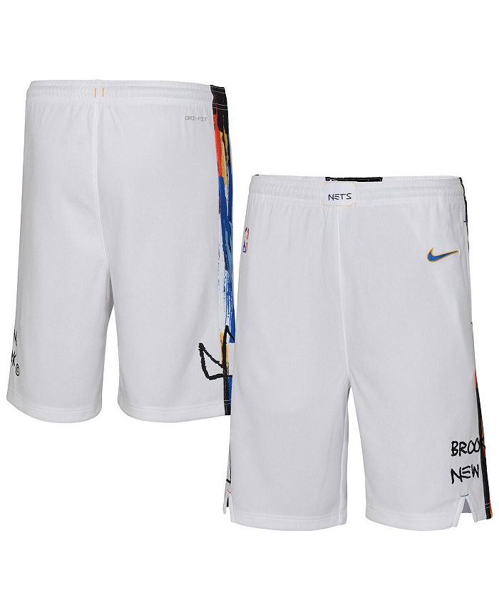 Белые шорты Big Boys Brooklyn Nets City Edition 2022/23 Swingman Jordan, белый