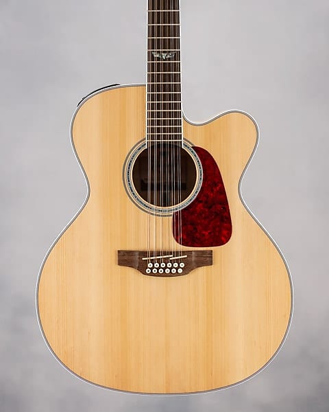 takamine gj72ce nat электроакустическая гитара Акустическая гитара GJ72CE-12NAT Jumbo Cutaway 12-String A/E Guitar