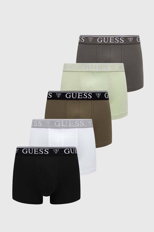 

Комплект из пяти боксеров Guess, зеленый