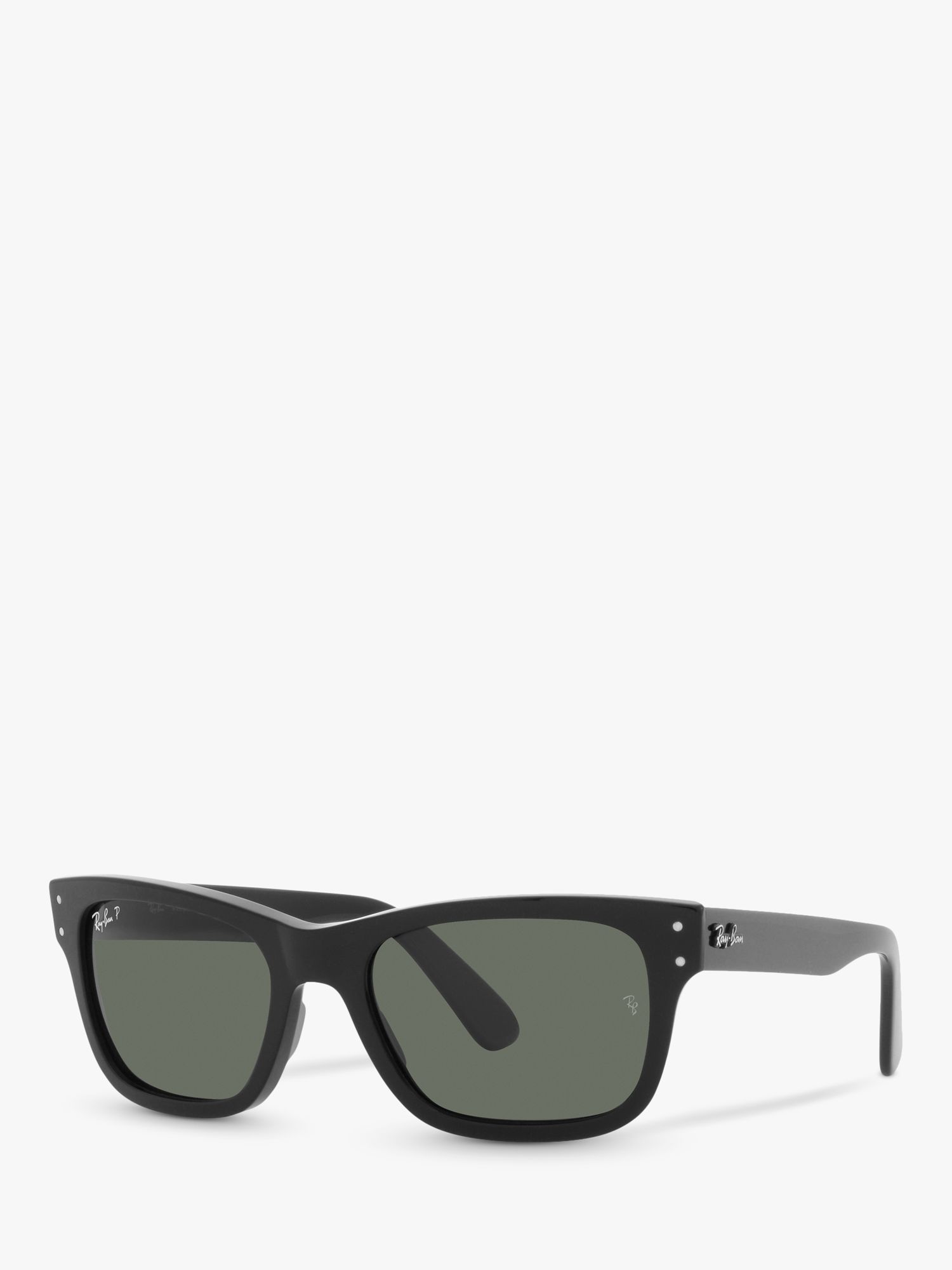 Мужские поляризованные солнцезащитные очки Ray-Ban RB2283901, черные/зеленые