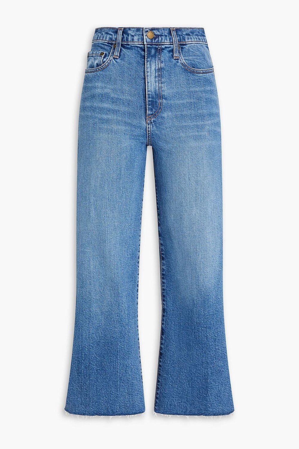 

Укороченные широкие джинсы Milla с высокой посадкой Nobody Denim, синий