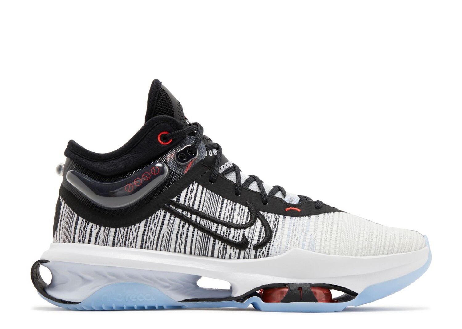 

Кроссовки Nike Air Zoom Gt Jump 2 'White Black', белый, Белый;серый