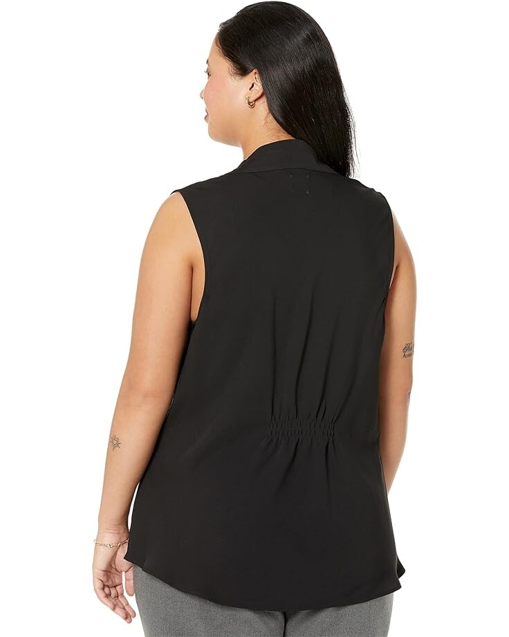 

Топ NIC+ZOE Plus Size Easy Day To Night Top, цвет Black Onyx