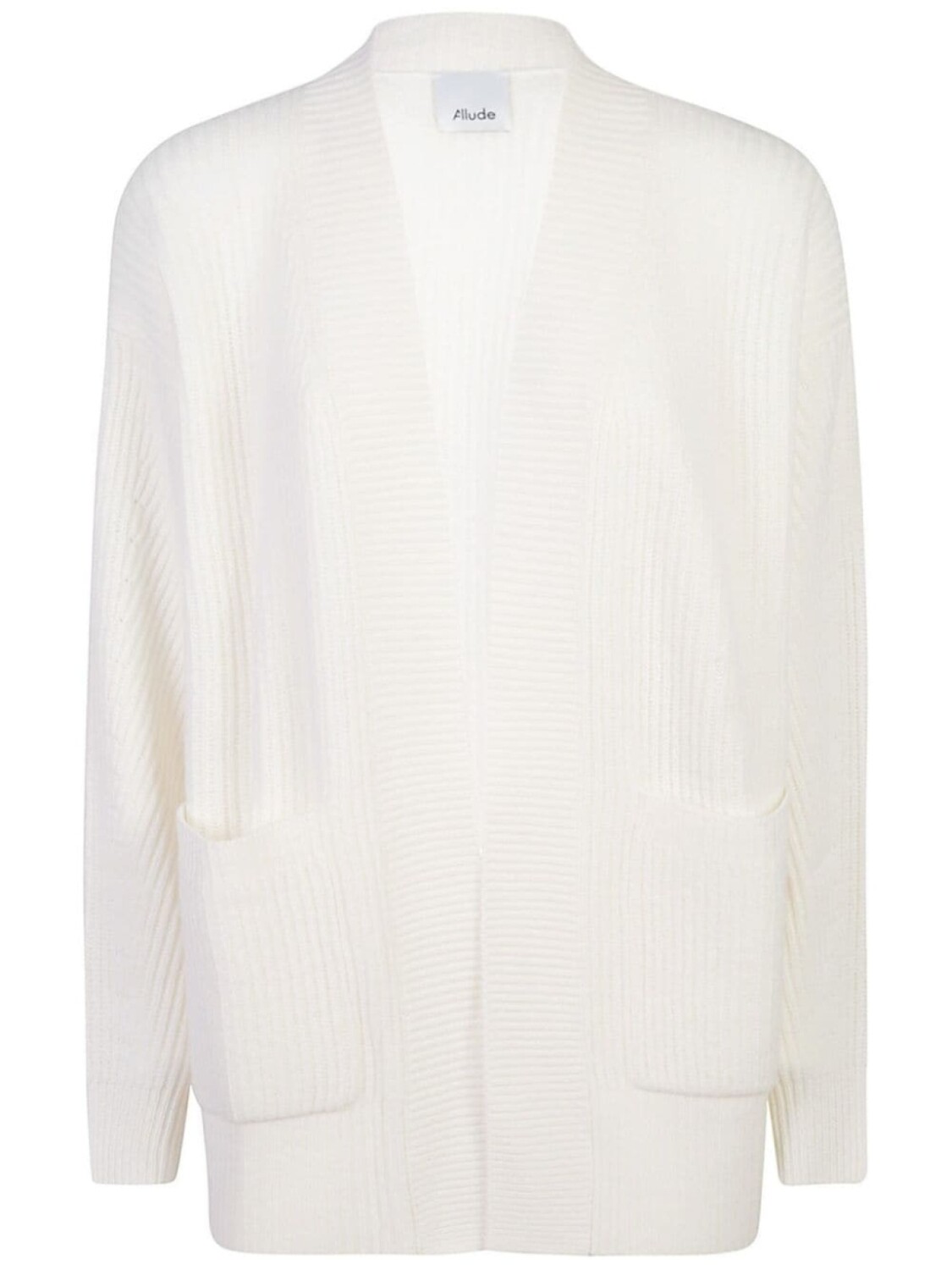 

Allude кардиган в рубчик, белый