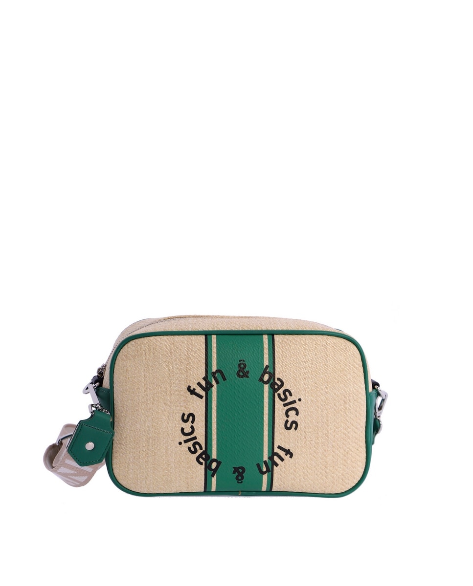 цена Josefa зеленая женская сумка через плечо на молнии Fun & Basics, зеленый