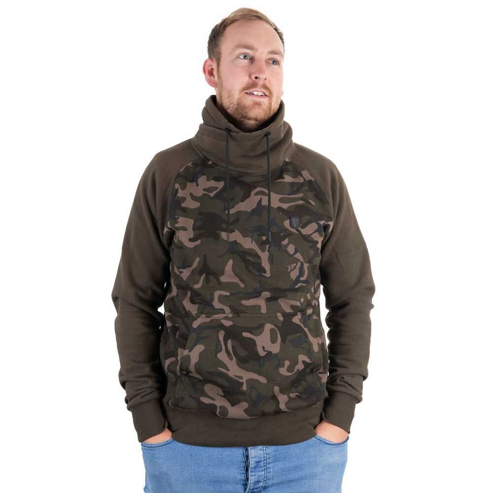 

Толстовка Fox International Camo High Neck, коричневый