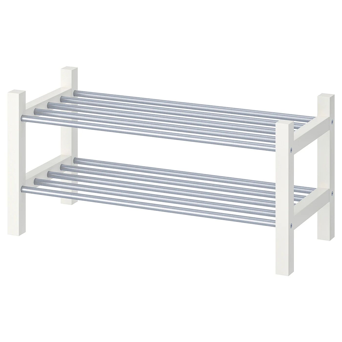 Полка для обуви, белая, 79x32x37 см, TJUSIG IKEA