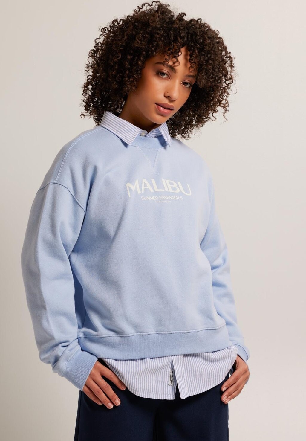 

Толстовка SKYLER America Today, цвет babyblue