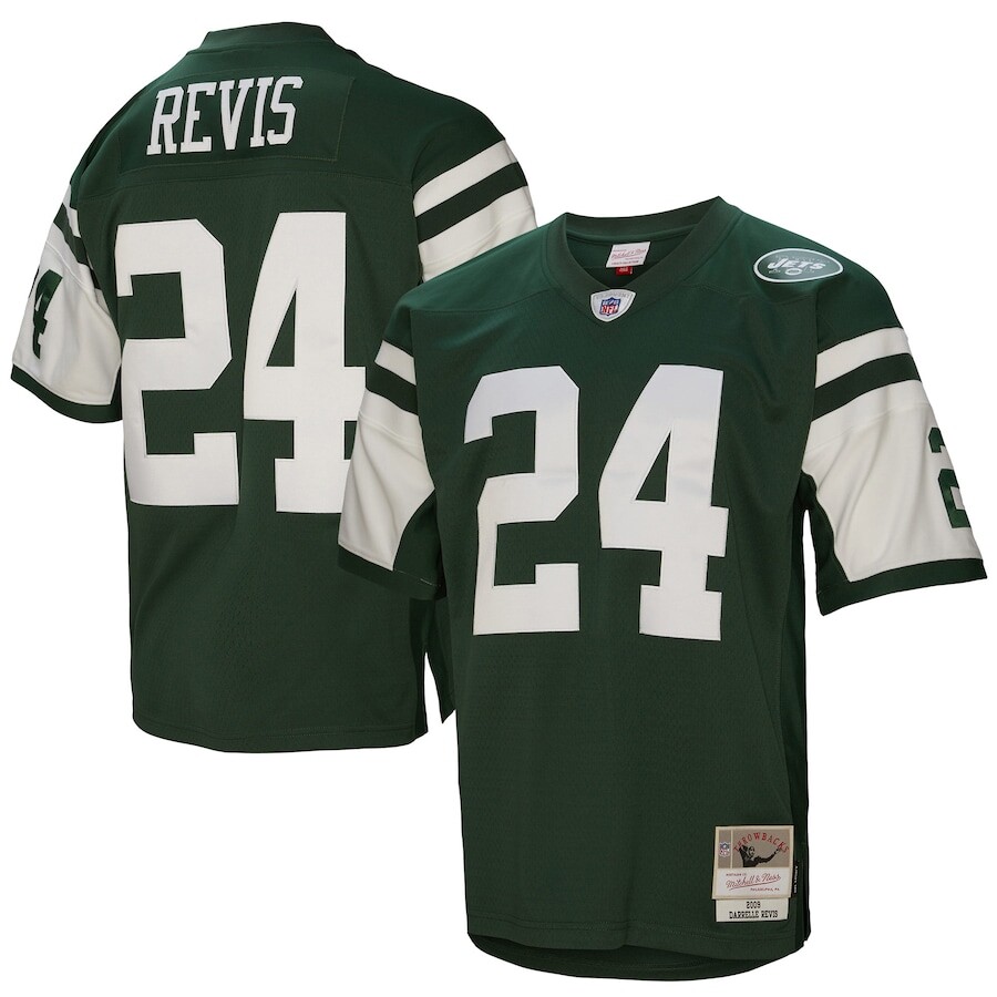 

Джерси Mitchell & Ness New York Jets, зеленый
