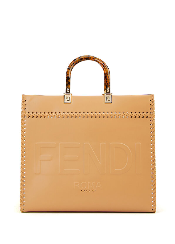 цена Средняя женская сумка sunshine tan Fendi