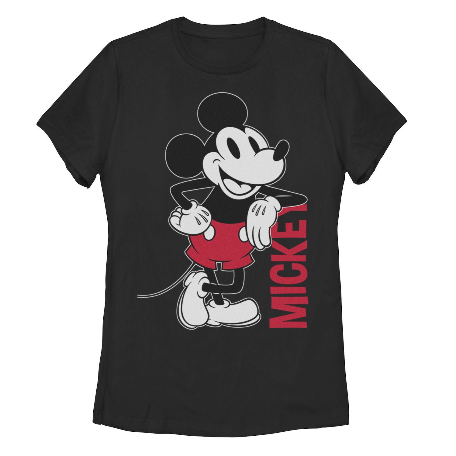 Винтажная футболка Disney с Микки Маусом для юниоров Licensed Character футболка с надписью я спросил с предложением помолвки с микки маусом от disney licensed character