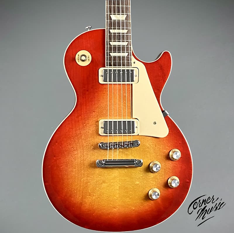 Электрогитара Gibson Les Paul 70s Deluxe 2022 - 70s Cherry Sunburst