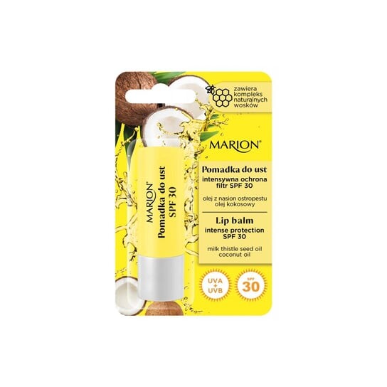 

Марион, Защитная губная помада SPF30 4,4 г, Marion
