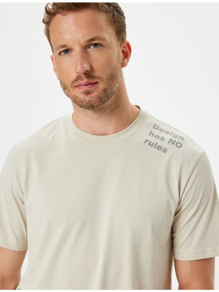 

Футболка KOTON T shirt, бежевый