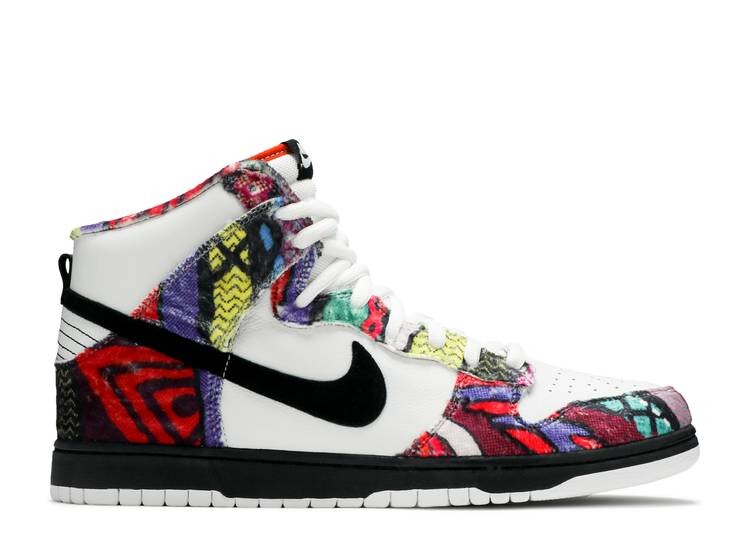 

Кроссовки Nike DUNK HIGH PREMIUM SB 'HUXTABLE', белый