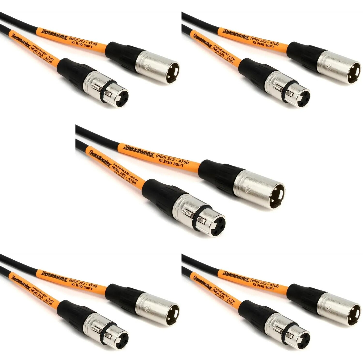 

Микрофонный кабель Pro Co EXM-30 Excellines — 30 футов (5 шт.)