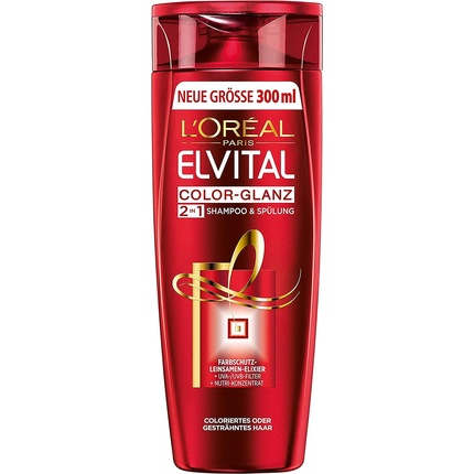 

Paris Elvital Color Shine Шампунь 2-в-1 300мл, L'Oreal