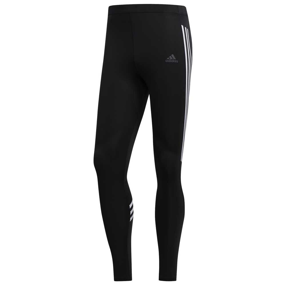

Тайтсы adidas Own The Run 3 Stripes, черный