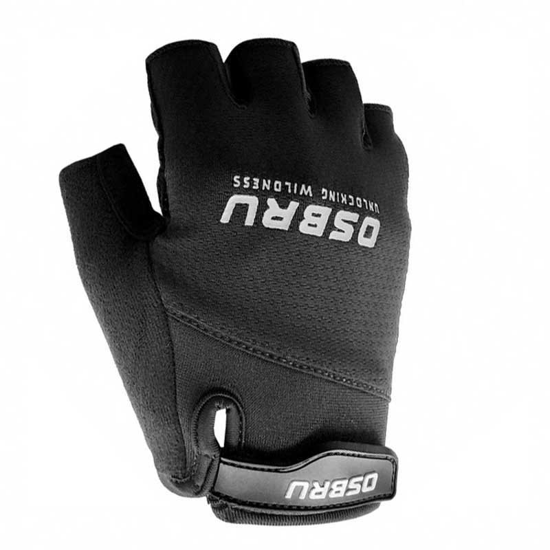 

Короткие перчатки Osbru Race Zugas Short Gloves, черный