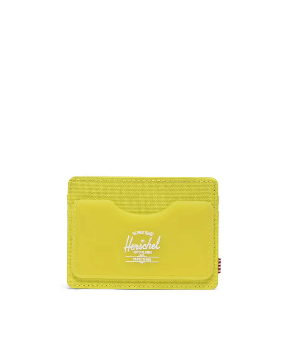 

Визитница унисекс из желтой ткани Herschel, желтый