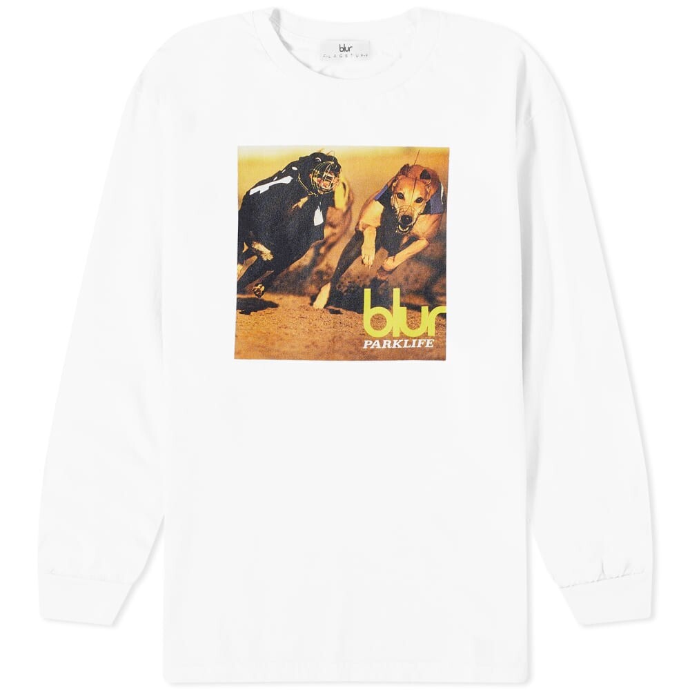 

Футболка с длинным рукавом Flagstuff x Blur Parklife, белый