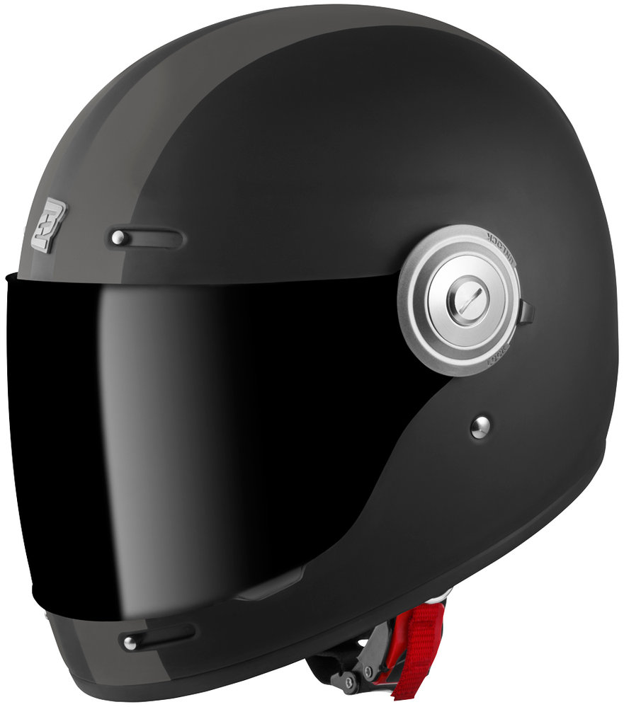 Шлем V135 D-R2 Bogotto, черный матовый/серый