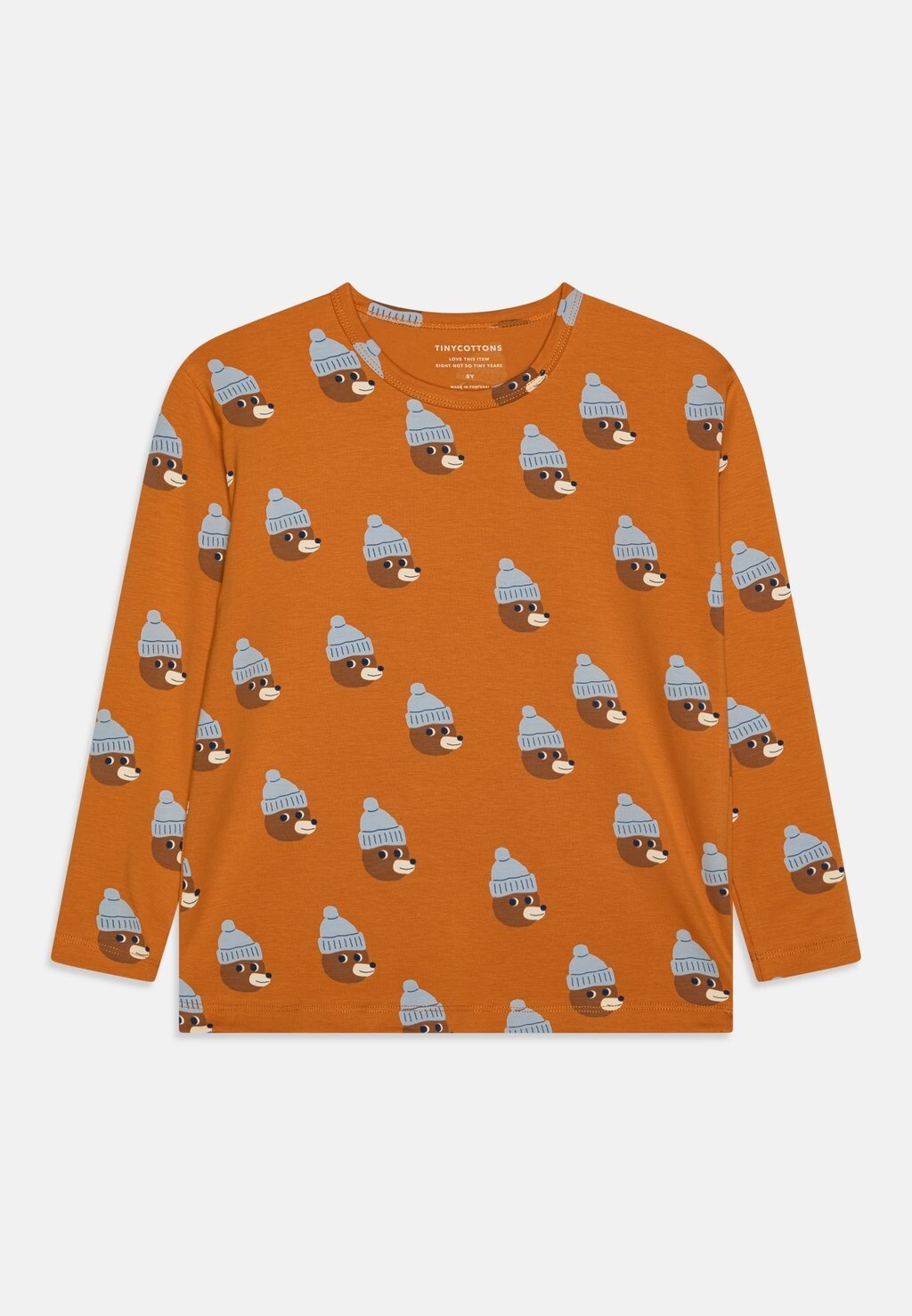 

Топ с длинными рукавами BEARS TEE UNISEX TINYCOTTONS, цвет caramel