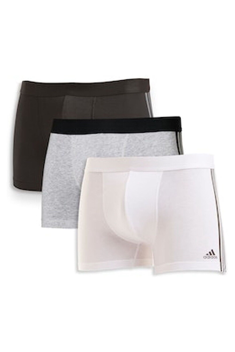 

Комплект из 3 пар хлопковых боксеров Active Flex adidas, белый