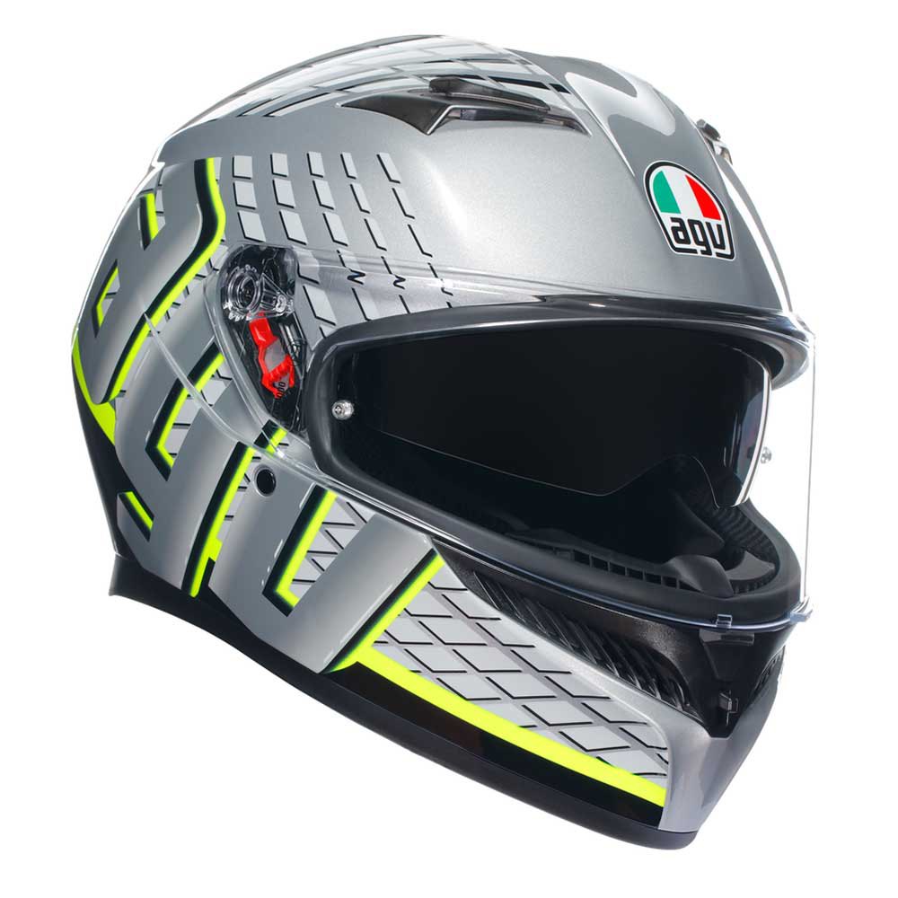 Шлем полнолицевой AGV K3 E2206 MPLK, серый