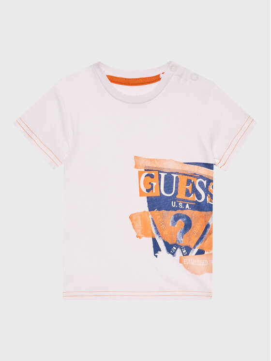 

Футболка стандартного кроя Guess, белый