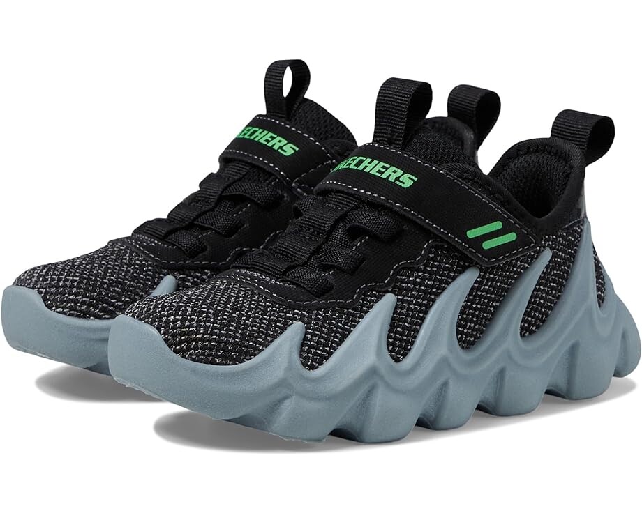 

Кроссовки Skechers Hydro Wave, цвет Black/Lime