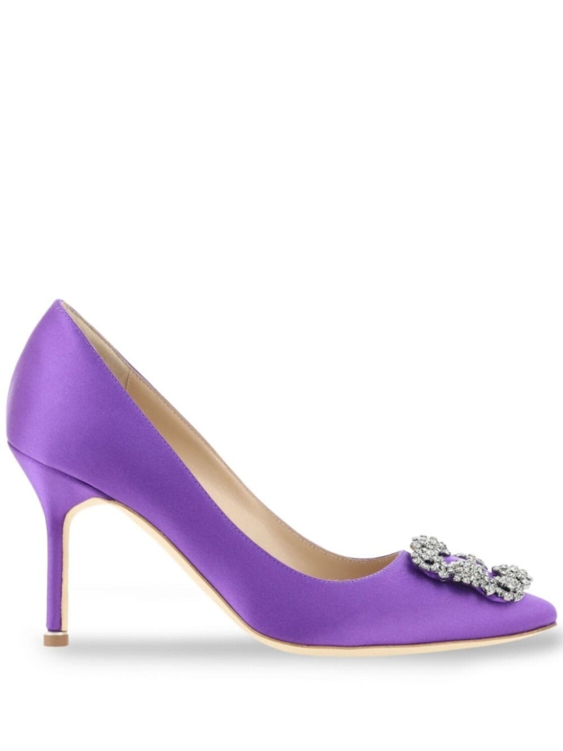 

Manolo Blahnik 90-мм туфли Hangisi, фиолетовый