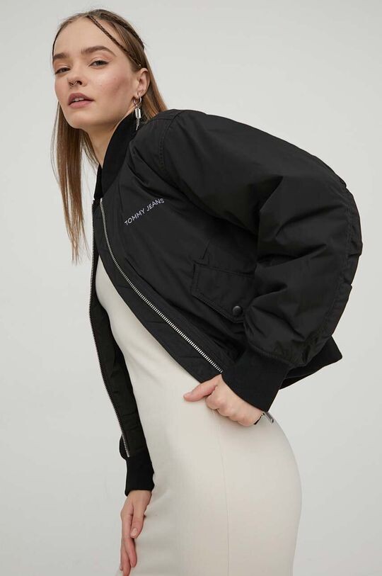 

Куртка бомбер Tommy Jeans, черный