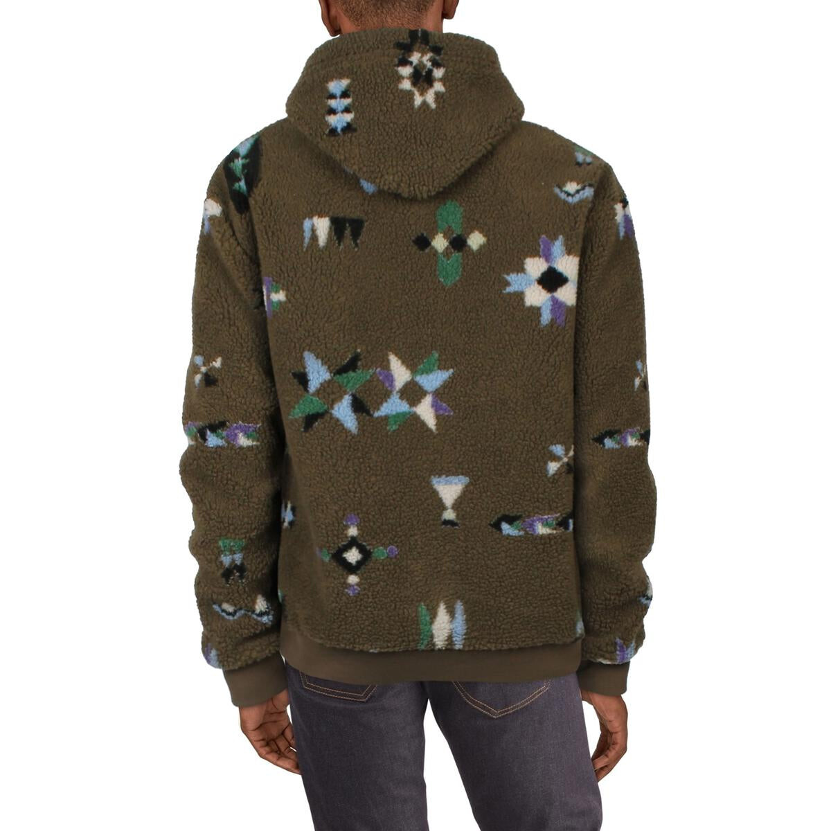 

Мужская флисовая куртка свободного покроя из шерпа Scotch & Soda, цвет Military