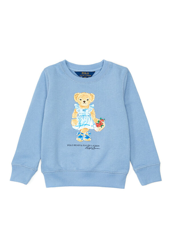 

Футболка поло с медведем для девочек Polo Ralph Lauren, розовый